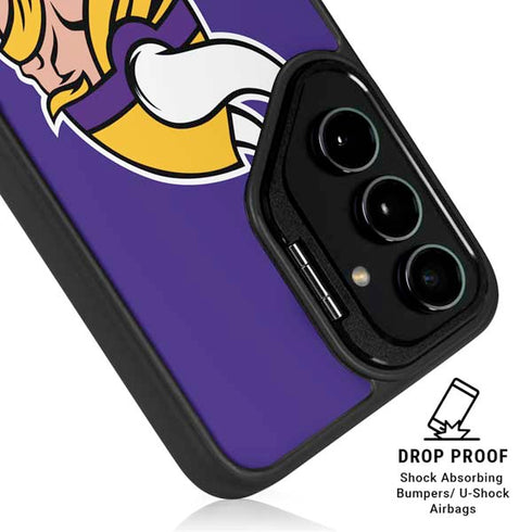 NFL Minnesota Vikings Retro Logo Galaxy S25 Plus Kickstand Case
