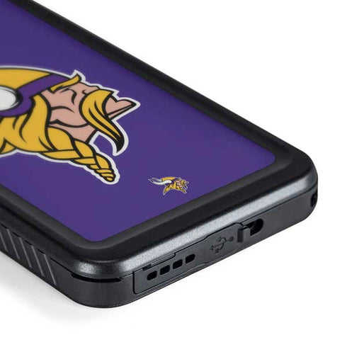 NFL Minnesota Vikings Retro Logo Galaxy S24 Plus Waterproof Case