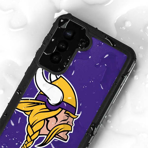 NFL Minnesota Vikings Retro Logo Galaxy S24 Plus Waterproof Case
