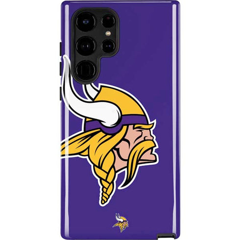 NFL Minnesota Vikings Retro Logo Galaxy S25 Ultra Impact Case
