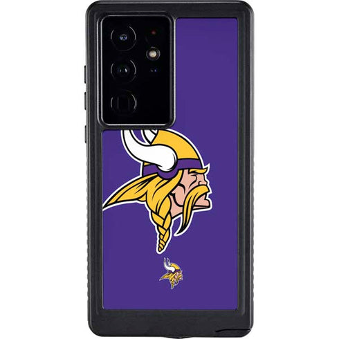 NFL Minnesota Vikings Retro Logo Galaxy S24 Ultra Waterproof Case