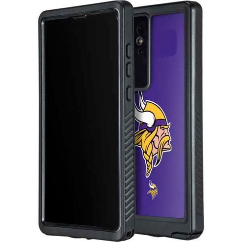 NFL Minnesota Vikings Retro Logo Galaxy S24 Ultra Waterproof Case