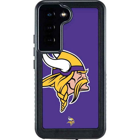 NFL Minnesota Vikings Retro Logo Galaxy S24 Waterproof Case