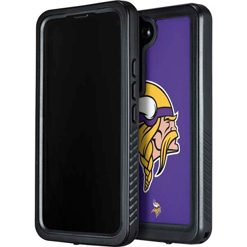 NFL Minnesota Vikings Retro Logo Galaxy S24 Waterproof Case