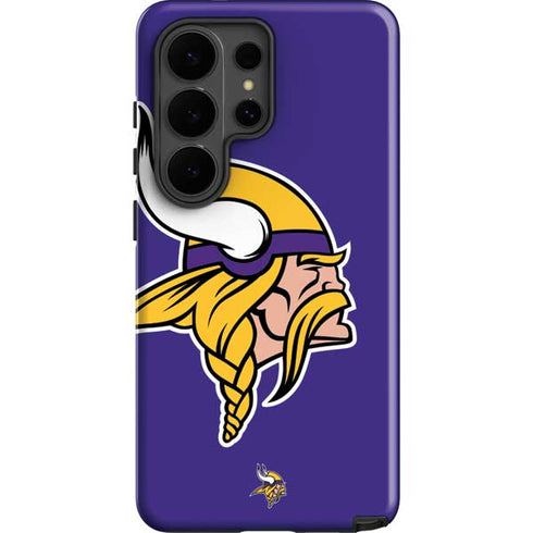 NFL Minnesota Vikings Retro Logo Galaxy S26 Ultra Impact Case