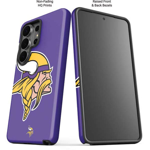 NFL Minnesota Vikings Retro Logo Galaxy S26 Ultra Impact Case
