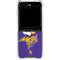 NFL Minnesota Vikings Retro Logo Galaxy Z Flip6 Clear Case