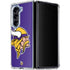 NFL Minnesota Vikings Retro Logo Galaxy Z Fold5 5G Clear Case