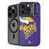 NFL Minnesota Vikings Retro Logo iPhone 15 Pro Max Kickstand Case