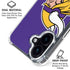 NFL Minnesota Vikings Retro Logo iPhone 16 Clear Case
