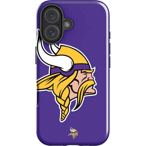 NFL Minnesota Vikings Retro Logo iPhone 16 Impact Case