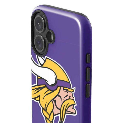 NFL Minnesota Vikings Retro Logo iPhone 16 Impact Case
