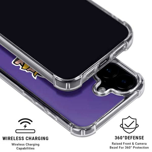 NFL Minnesota Vikings Retro Logo iPhone 16 MagSafe Case