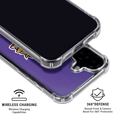 NFL Minnesota Vikings Retro Logo iPhone 16 Plus MagSafe Case