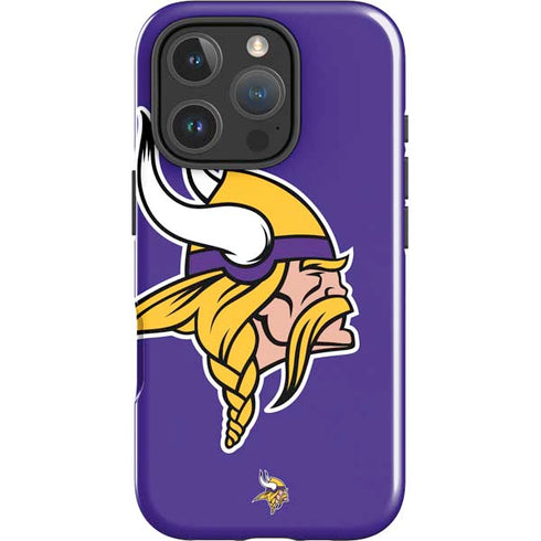 NFL Minnesota Vikings Retro Logo iPhone 16 Pro Max Impact Case