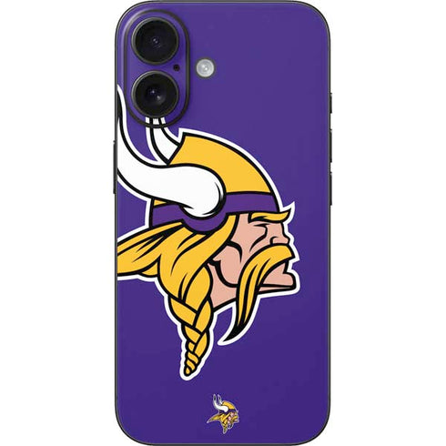 NFL Minnesota Vikings Retro Logo iPhone 16 Skin