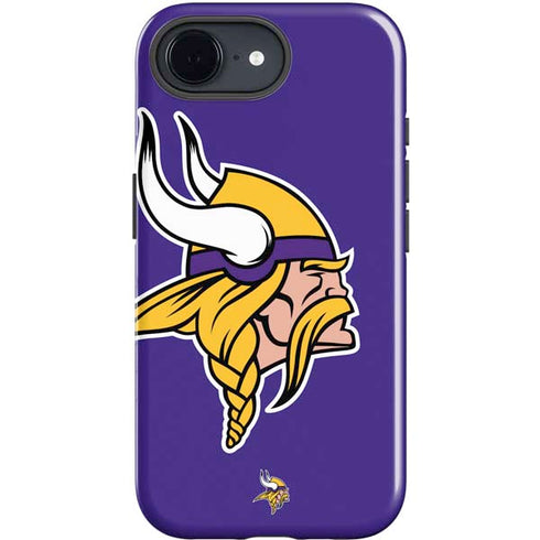 NFL Minnesota Vikings Retro Logo iPhone 16e Impact Case