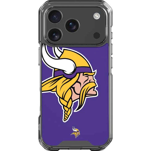 NFL Minnesota Vikings Retro Logo iPhone 18 Pro Clear Case