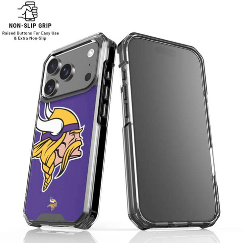 NFL Minnesota Vikings Retro Logo iPhone 18 Pro Clear Case