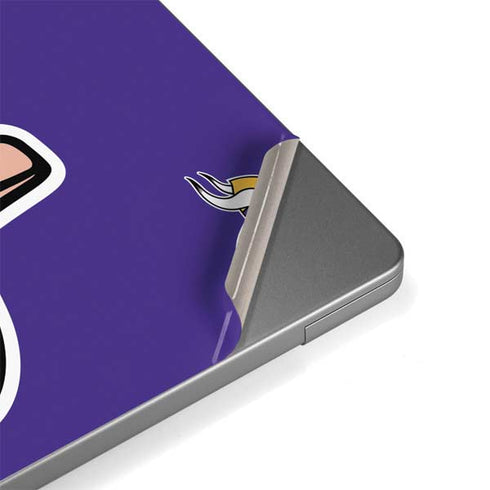 NFL Minnesota Vikings Retro Logo Apple MacBook Pro 14-inch Skin