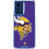 NFL Minnesota Vikings Retro Logo Moto G 5G (2024) Clear Case