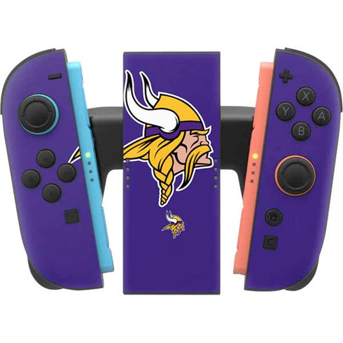 NFL Minnesota Vikings Retro Logo Nintendo Switch 2 (2025) Joy-Con Controller Skin