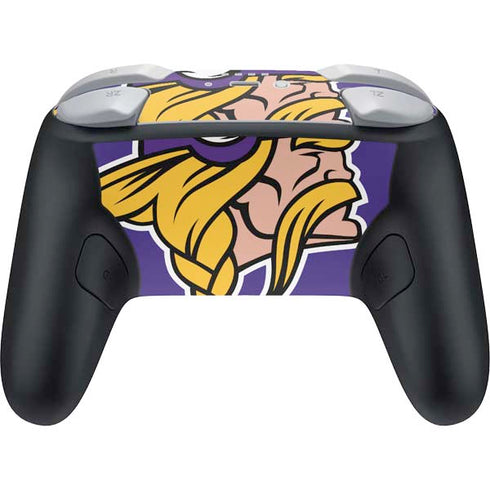 NFL Minnesota Vikings Retro Logo Nintendo Switch 2 (2025) Pro Controller Skin