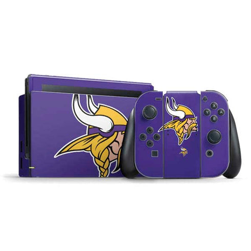 NFL Minnesota Vikings Retro Logo Nintendo Skins