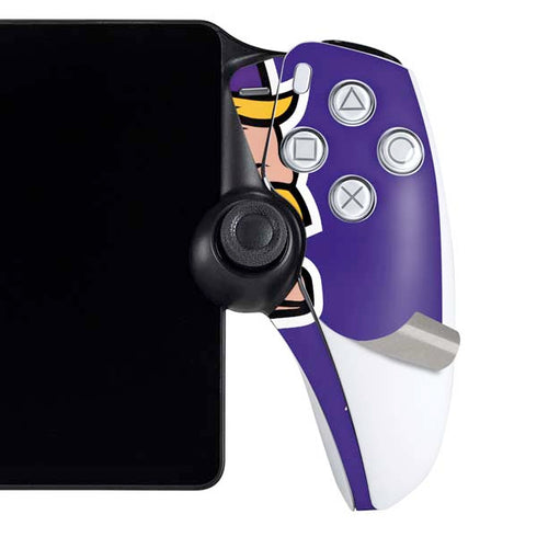 NFL Minnesota Vikings Retro Logo PlayStation Portal Remote Player Skin