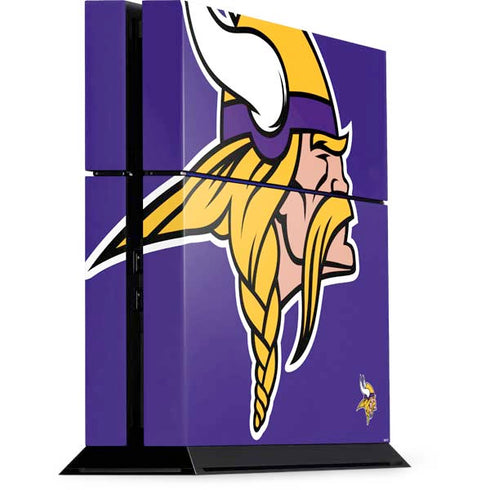 NFL Minnesota Vikings Retro Logo PlayStation PS4 Skins
