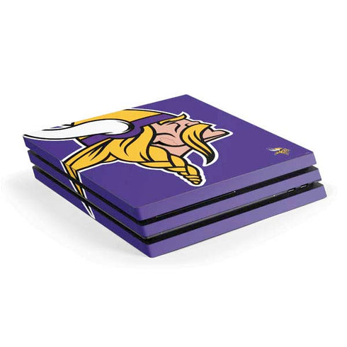 NFL Minnesota Vikings Retro Logo PlayStation PS4 Skins
