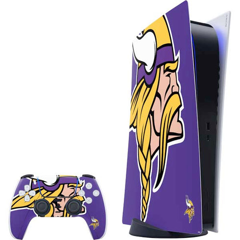 NFL Minnesota Vikings Retro Logo PlayStation PS5 Skins