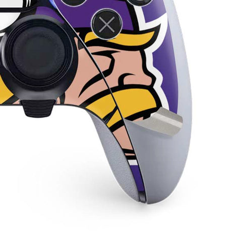 NFL Minnesota Vikings Retro Logo PS5 DualSense Edge Pro Controller Skin
