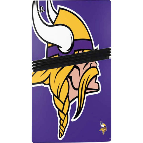 NFL Minnesota Vikings Retro Logo PS5 Pro Bundle Skin
