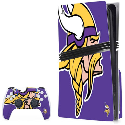 NFL Minnesota Vikings Retro Logo PlayStation PS5 Skins