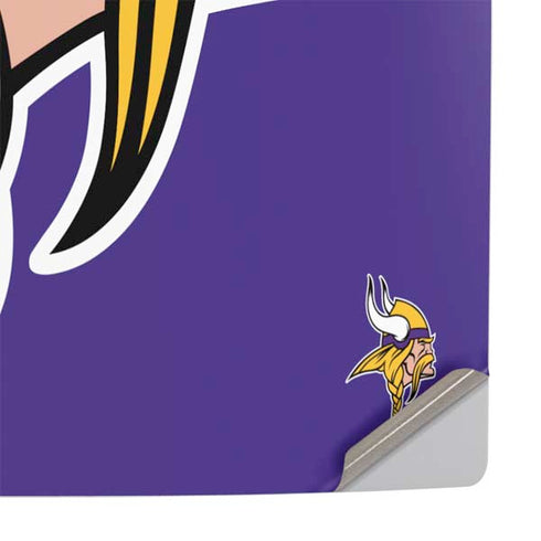 NFL Minnesota Vikings Retro Logo PS5 Slim Digital Edition Console Skin