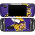 NFL Minnesota Vikings Retro Logo Steam Deck Handheld Gaming Computer OLED Skin