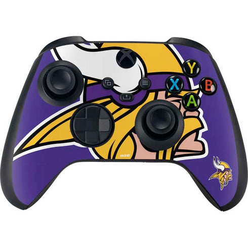NFL Minnesota Vikings Retro Logo Xbox Series X Bundle Skin