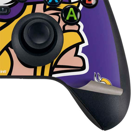 NFL Minnesota Vikings Retro Logo Xbox Series X Bundle Skin