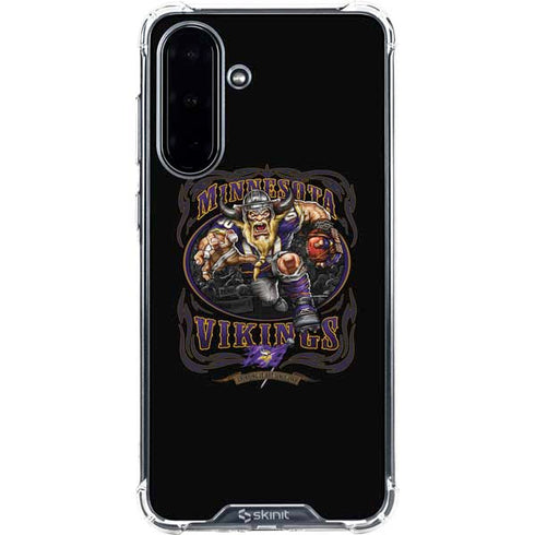 Liquid Blue NFL Minnesota Vikings Running Back Galaxy A36 5G Clear Case