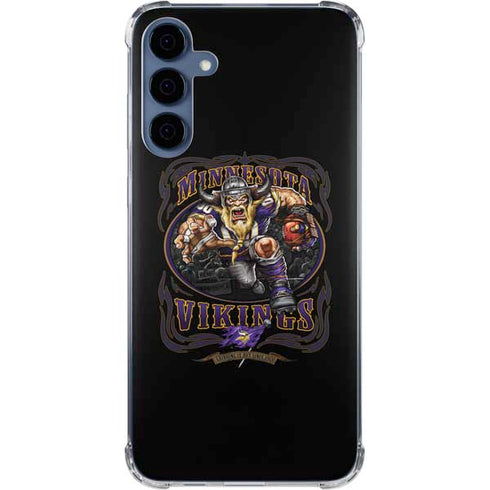 Liquid Blue NFL Minnesota Vikings Running Back Galaxy A55 5G Clear Case