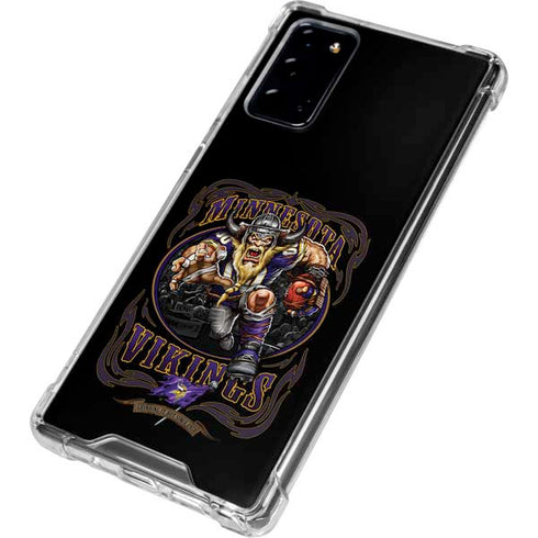 Liquid Blue NFL Minnesota Vikings Running Back Galaxy Note20 5G Clear Case