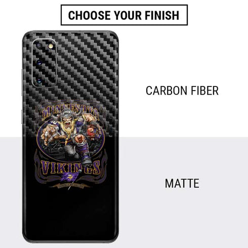 Liquid Blue NFL Minnesota Vikings Running Back Galaxy S20 Skin