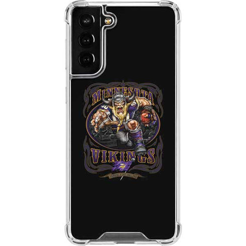 Liquid Blue NFL Minnesota Vikings Running Back Galaxy S22 Plus Clear Case