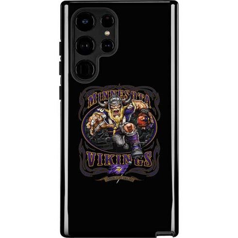 Liquid Blue NFL Minnesota Vikings Running Back Galaxy S25 Ultra Impact Case