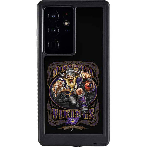 Liquid Blue NFL Minnesota Vikings Running Back Galaxy S24 Ultra Waterproof Case