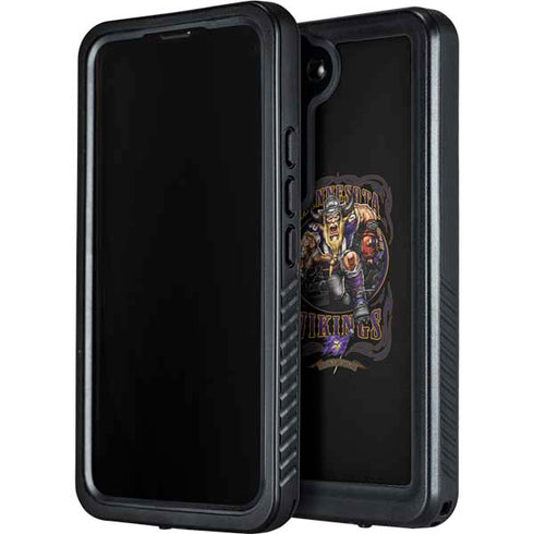 Liquid Blue NFL Minnesota Vikings Running Back Galaxy S24 Waterproof Case