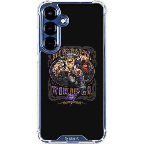 Liquid Blue NFL Minnesota Vikings Running Back Galaxy S25 Plus Clear Case
