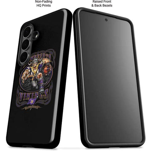 Liquid Blue NFL Minnesota Vikings Running Back Galaxy S26 Plus Impact Case