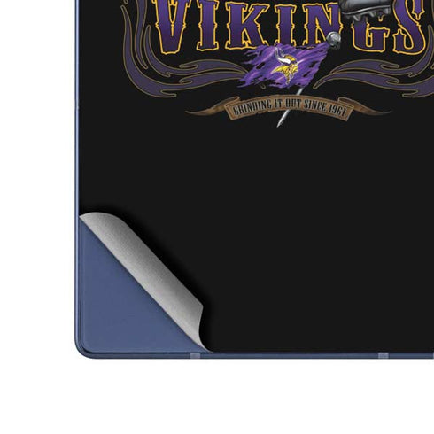 Liquid Blue NFL Minnesota Vikings Running Back Galaxy Z Fold6 Skin
